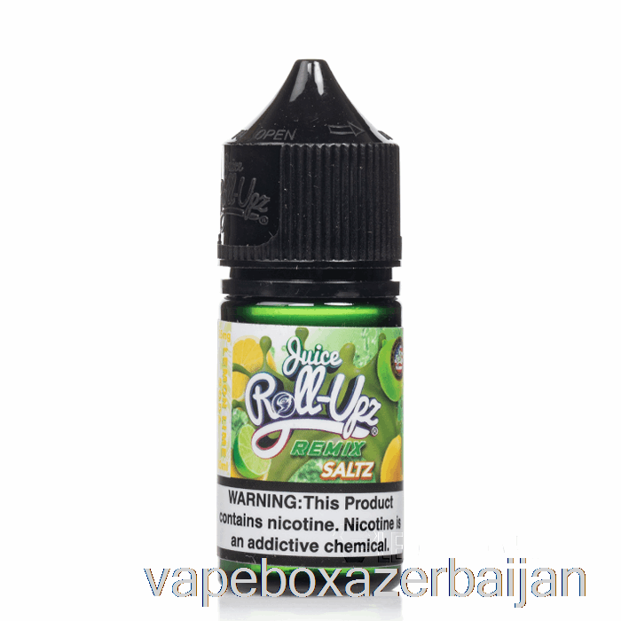 Vape Smoke Lemon Lime Soda - Juice Roll Upz Remix Salts - 30mL 25mg